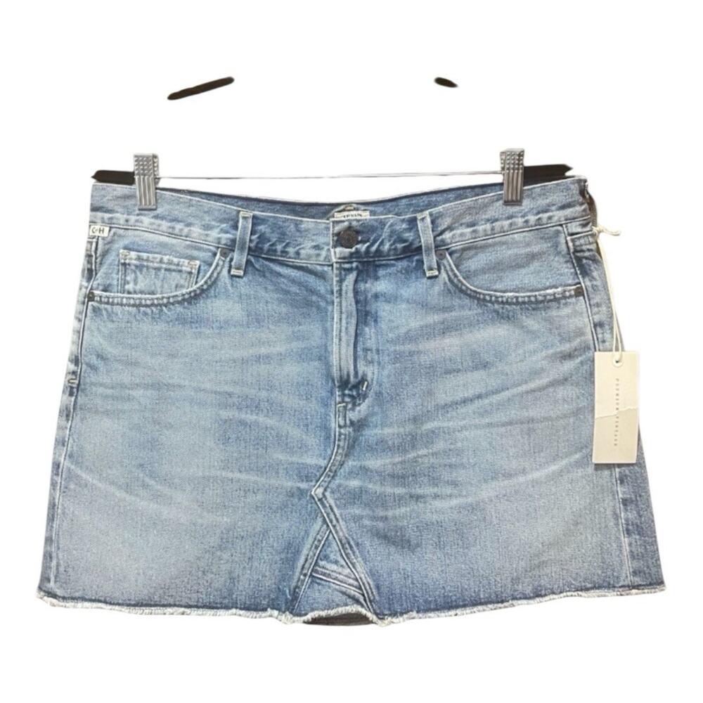 Citizens of Humanity Skirt Denim 32 Blue NWT